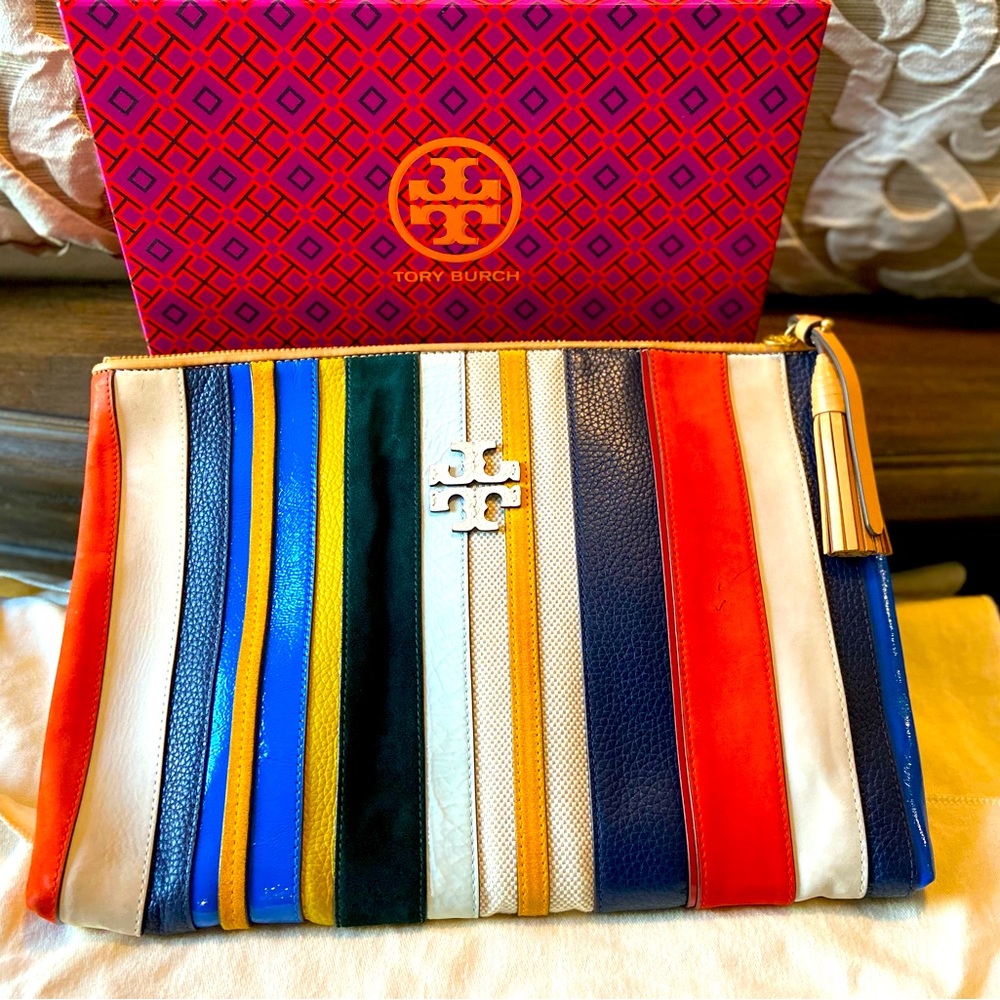 Tory Burch large clutch